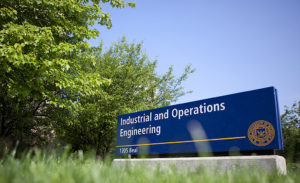 Industrial and Operations Engineering Sign